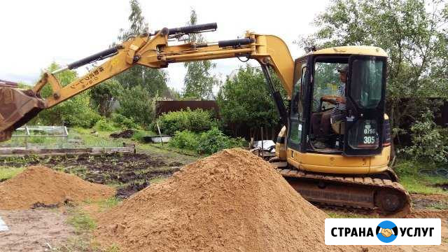 Мини экскаватор caterpillar 5 тонн в аренду Тосно - изображение 1