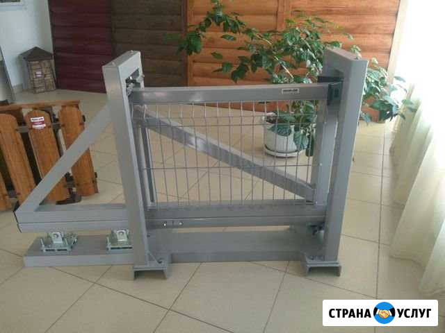 Автоматические, секционные гаражные ворота, ремонт Щекино - изображение 1
