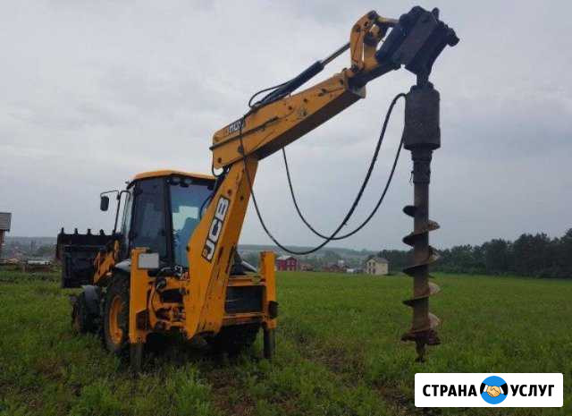 Ямобур Гидромолот Эксаватор-погрузчик Нижнекамск - изображение 1