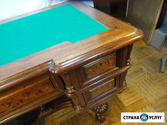 Ремонт реставрация антикврн мебели рам картин икон Москва - изображение 1