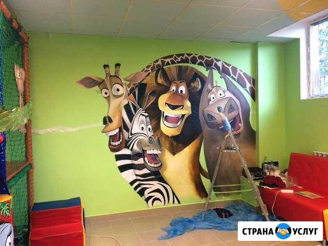 Роспись стен Всеволожск - изображение 1