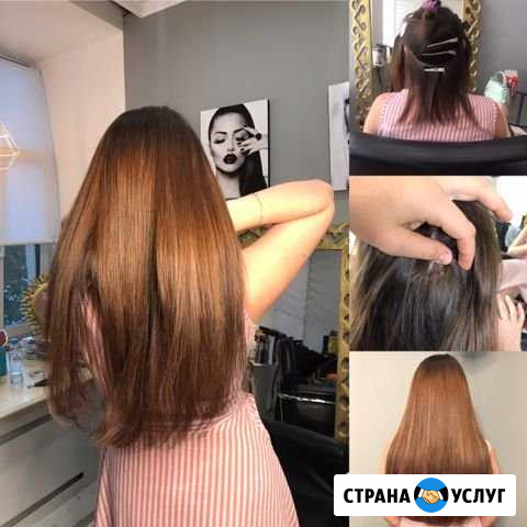 Наращивание волос, коррекция, бережное снятие Московский - изображение 1