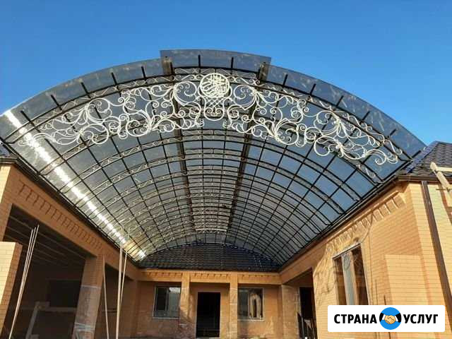 Кованые изделия ворота перила навесы козырьки и.т Ойсхара - изображение 1