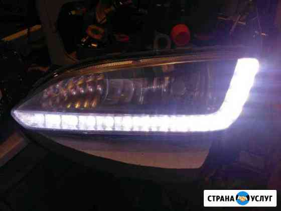 Ремонт дхо птф Hyundai Santa Fe и прочей led оптик Брянск