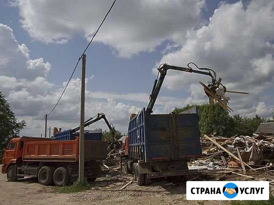 Слом домов, вывоз мусора, демонтаж металлоконструк Ковров - изображение 1