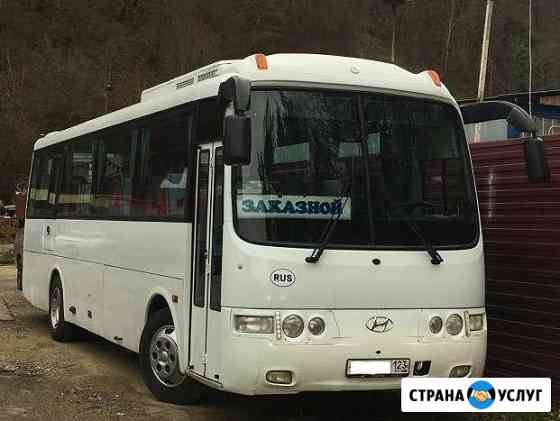 Аренда заказ автобуса, минивэна с водителем Сочи