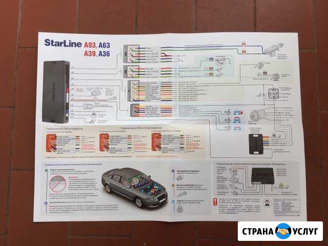 Установка сигнализаций стар лайн Москва - изображение 1
