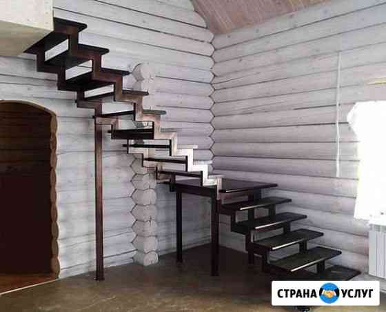 Изготовление лестниц из металла. Металлоконструкци Салават