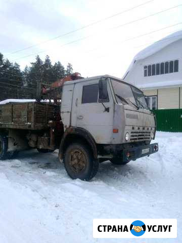 Услуги Камаза с краном манипулятором Сыктывкар - изображение 1
