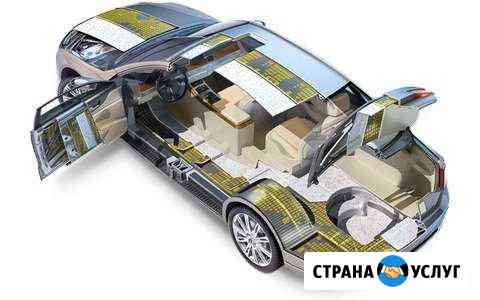 Шумоизоляция авто. Заправка кондиционера. Ремонт Тюмень