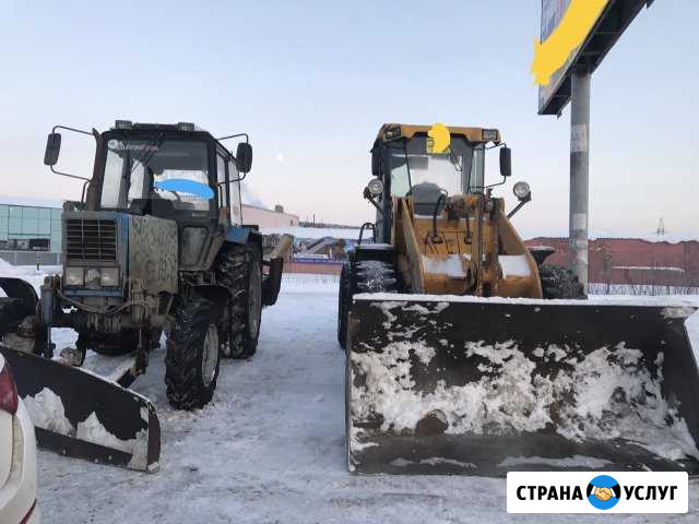 Услуги погрузчиков 2м3, мтз 82.1 щётка шахман 20м2 Оренбург - изображение 1