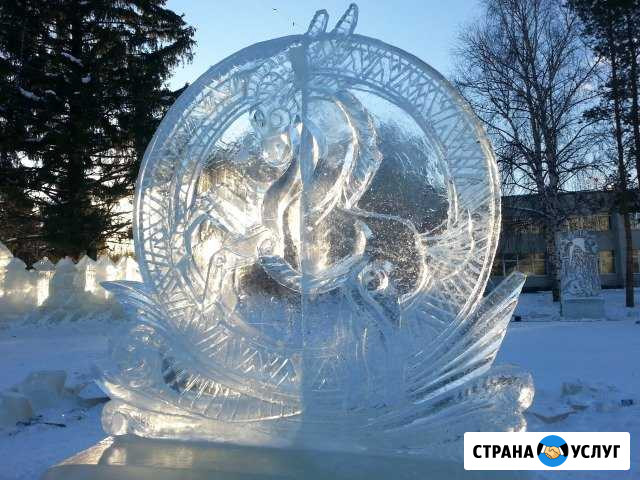 Ледяные скульптуры, фигуры, горки, проекты, эскизы Прибельский - изображение 1
