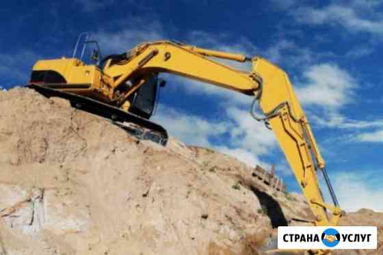Устройство котлованов и временных дорог Калининград