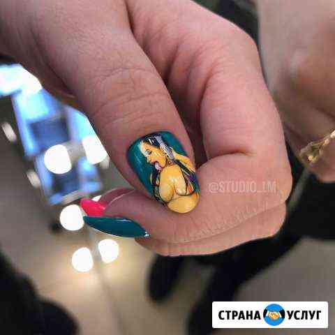 Маникюр, педикюр, наращивание ногтей, гель-лак Касли