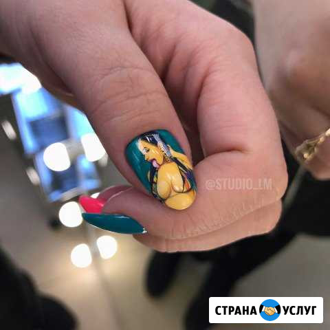 Маникюр, педикюр, наращивание ногтей, гель-лак Касли - изображение 1