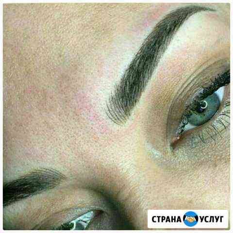 Микроблейдинг бровей. Перманентный макияж. Межресн Москва