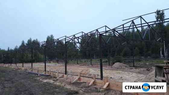 Сборка и монтаж металлоконструкций, ангаров, гараж Йошкар-Ола