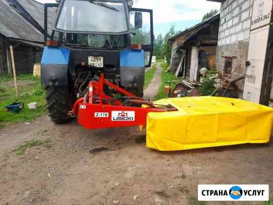 Услуги трактора мтз круглосуточно. покос травы Дружная Горка