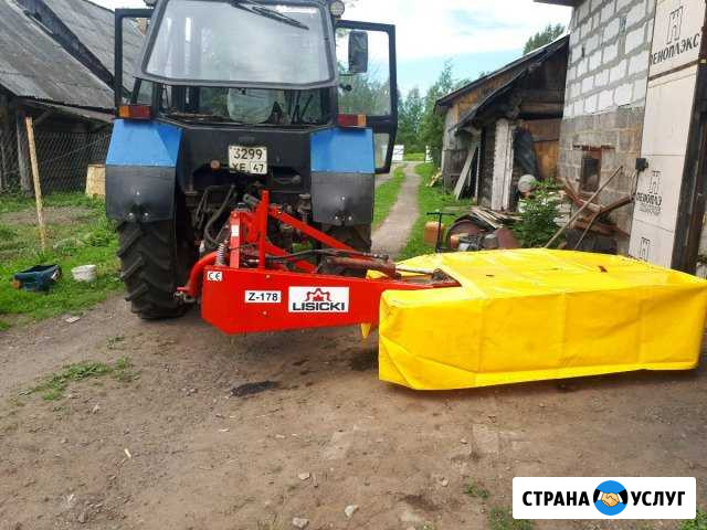 Услуги трактора мтз круглосуточно. покос травы Дружная Горка - изображение 1