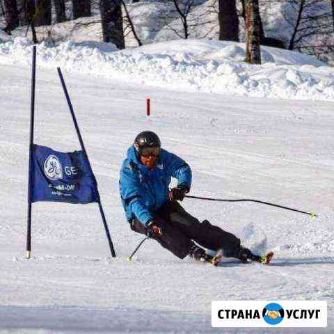 Инструктор по горным лыжам на Розе хутор Сочи