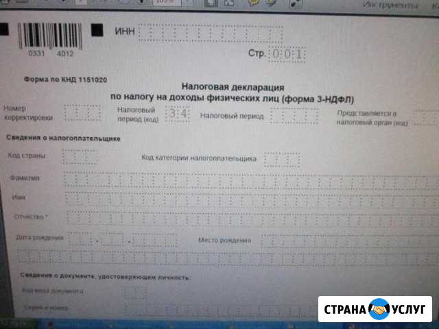 Декларация 3-ндфл Волгоград - изображение 1