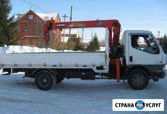 Услуги авто с манипулятором в хабаровске