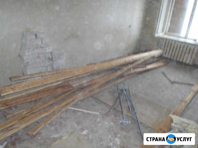 Слом стен,штукатурки,полов,стяжки,дверей,окон Дзержинск - изображение 1