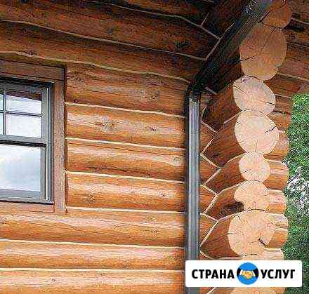Покраска Шлифовка Теплый шов Герметизация Заокский