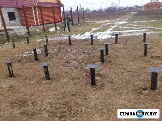 Винтовые свай Стрежевой