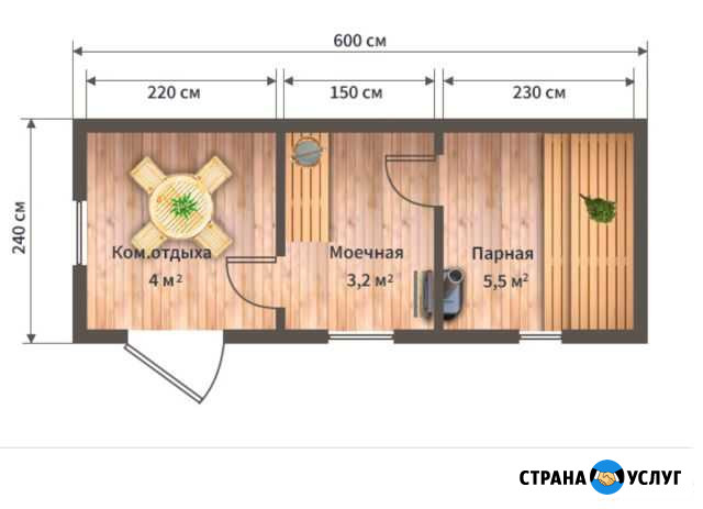 Готовые мобильные бани Великовечное - изображение 1
