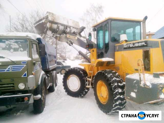 Услуга погрузчика уборка снега Волово - изображение 1