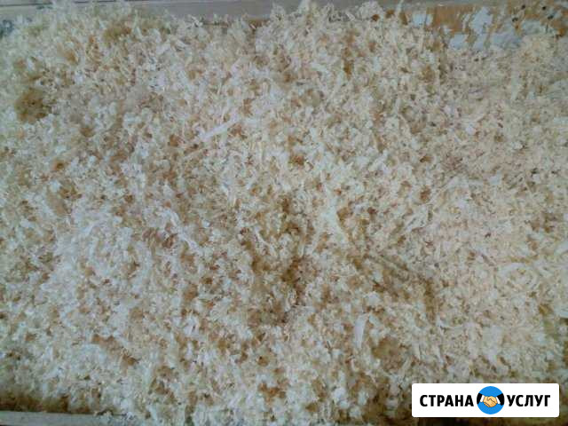 Дрова, опилки. сухие, сосна в мешках Наро-Фоминск - изображение 1