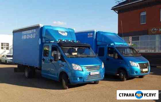 Грузоперевозки.Газели 3 4 5 м.Грузчики 24ч Казань
