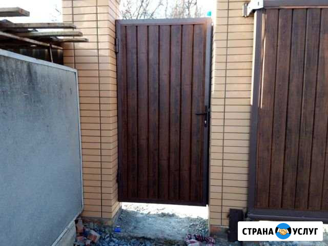 Откат. Ворота+ Привод+ Калитка Староминская - изображение 1