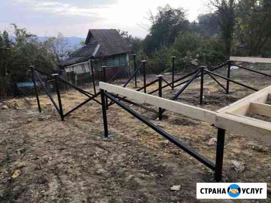 Монтаж винтовых свай Сочи