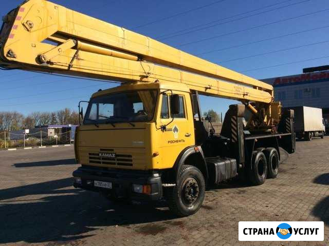 Услуги автовышки 28 метров Курск - изображение 1