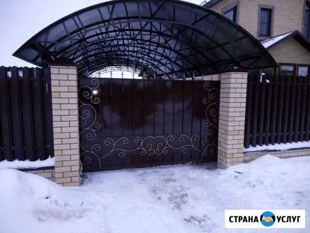 Ворота откатные, распашные, калитки Муромцево - изображение 1