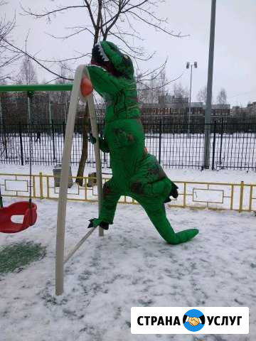 Костюм динозавра T-Rex Тирекс надувной аренда Санкт-Петербург - изображение 1