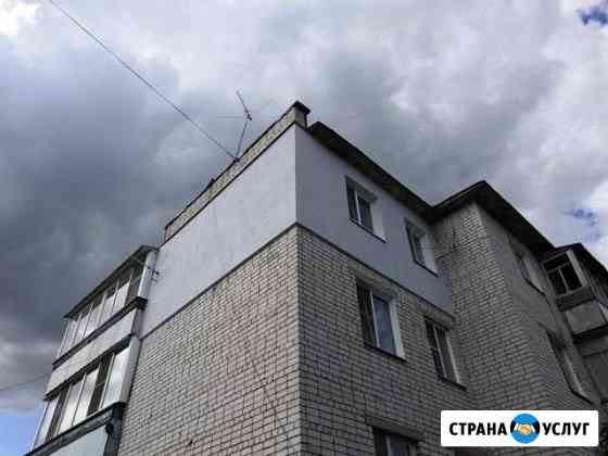 Наружное утепление стен квартир, домов, фасадов Бор