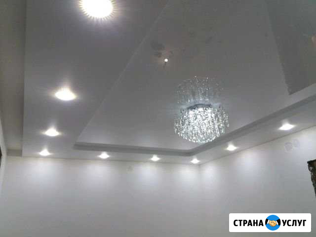 Натяжной потолок, ремонт потолка, слив воды Йошкар-Ола - изображение 1
