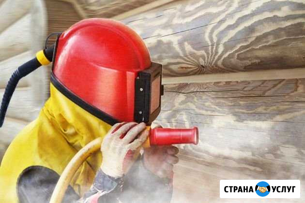 Шлифовка деревяного дома Каменномостский - изображение 1