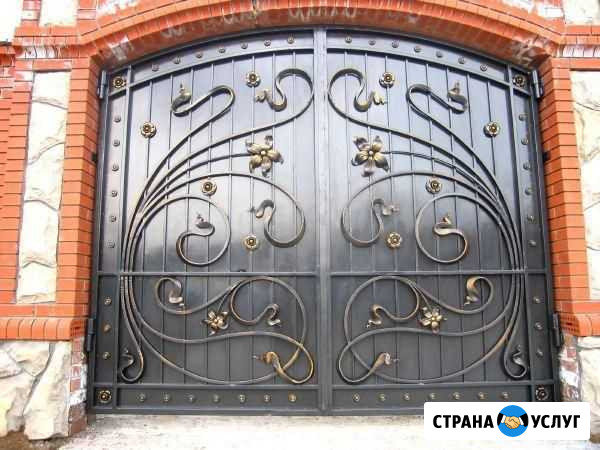 Ковка, ворота, заборы, навесы, лавочки, балконы Таганрог - изображение 1