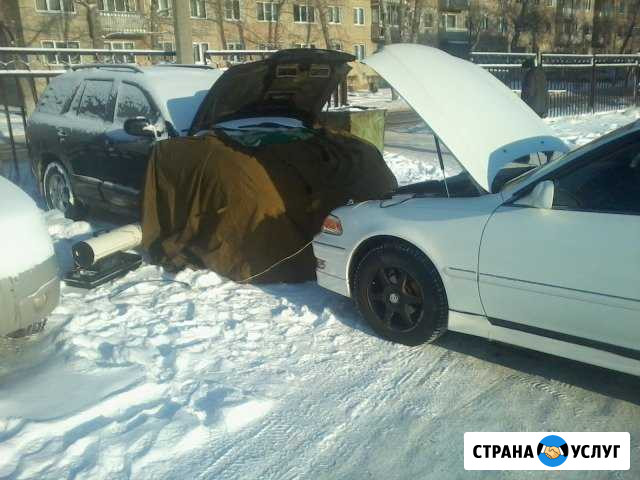 Отогрев автомобиля круглые сутки Новосибирск - изображение 1