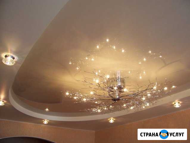 Натяжные потолки, окна, двери, ламинат, декоркамен Будённовск - изображение 1