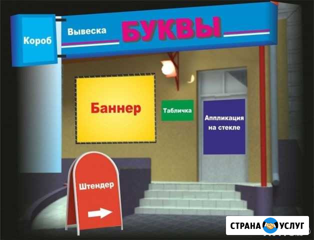Баннеры, Самоклейка, Вывески, Стенды, Короба Киров - изображение 1