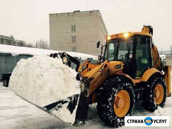 Чистка снега, вывоз снега круглосуточно Воронеж