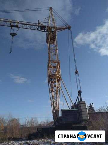 Аренда кран башенный кб-403А Новосибирск - изображение 1