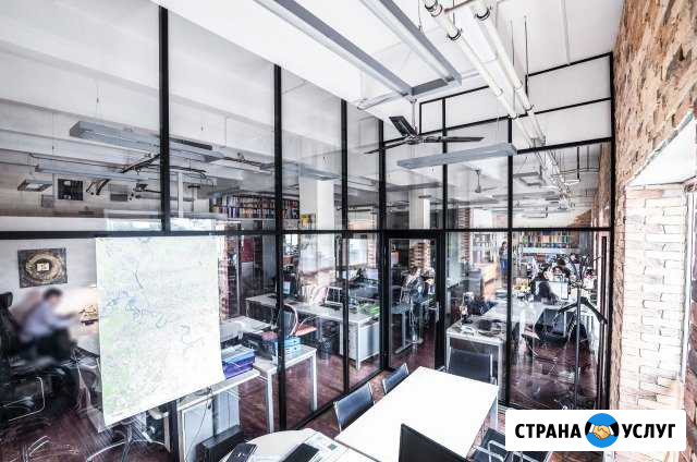 Офисные перегородки, стеклянные душевые Екатеринбург - изображение 1