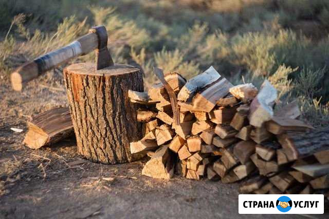 Дрова сухие, тюльками, колотые, бревна Ижевск - изображение 1