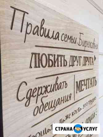 Лазерная резка и гравировка Фанеры, Пластика, Мета Москва